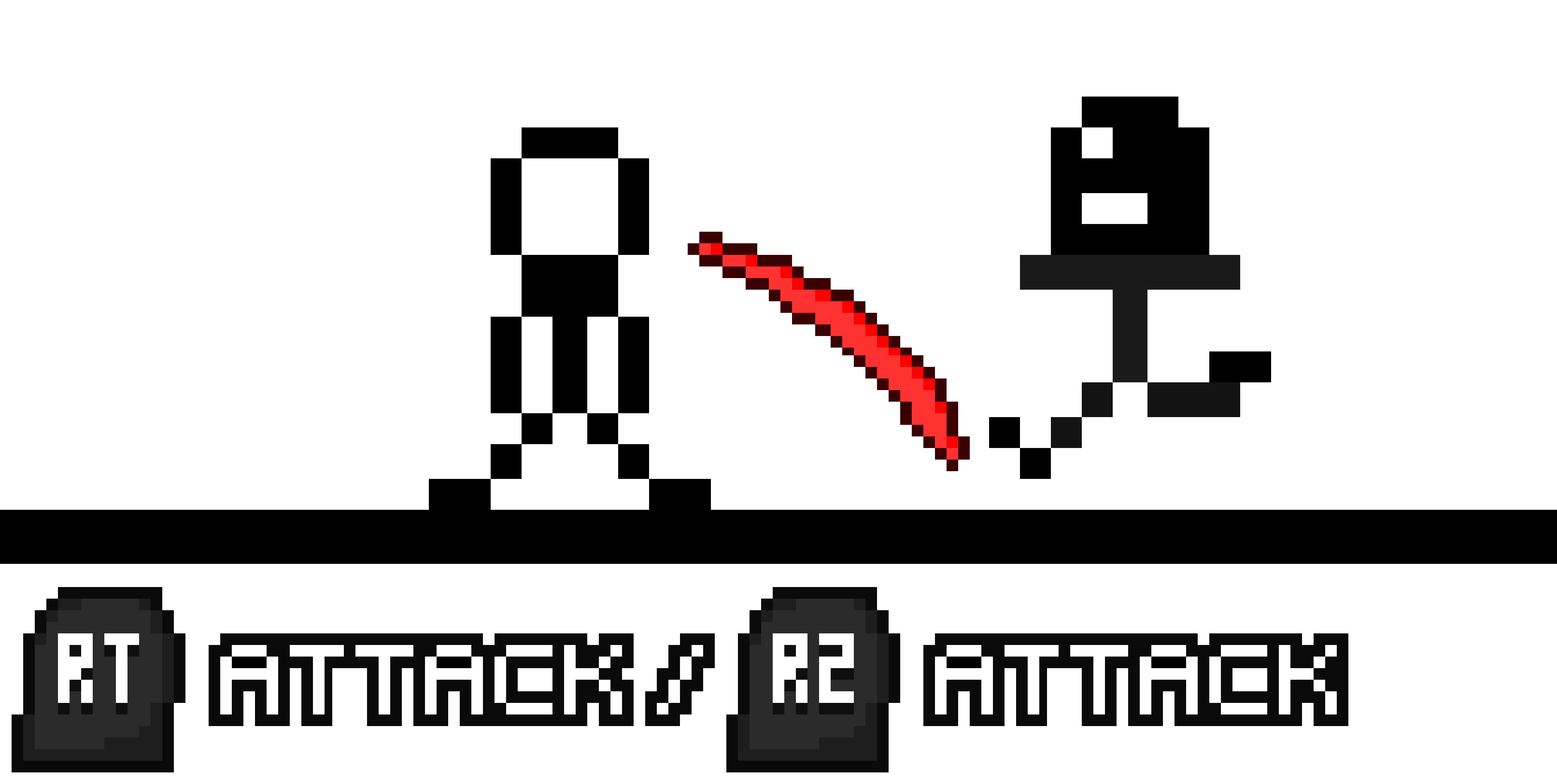 Controller inputs for attacking